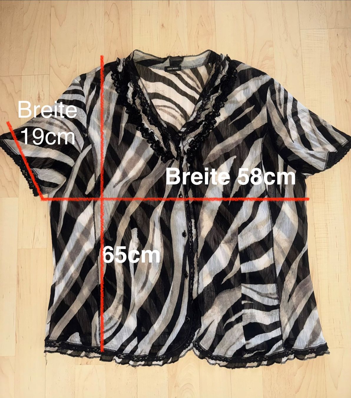 Gerry Weber Camicette: Sommerbluse von Gerry Weber L-XL – Usato da Buchrain venduto da nat_pl5p 8