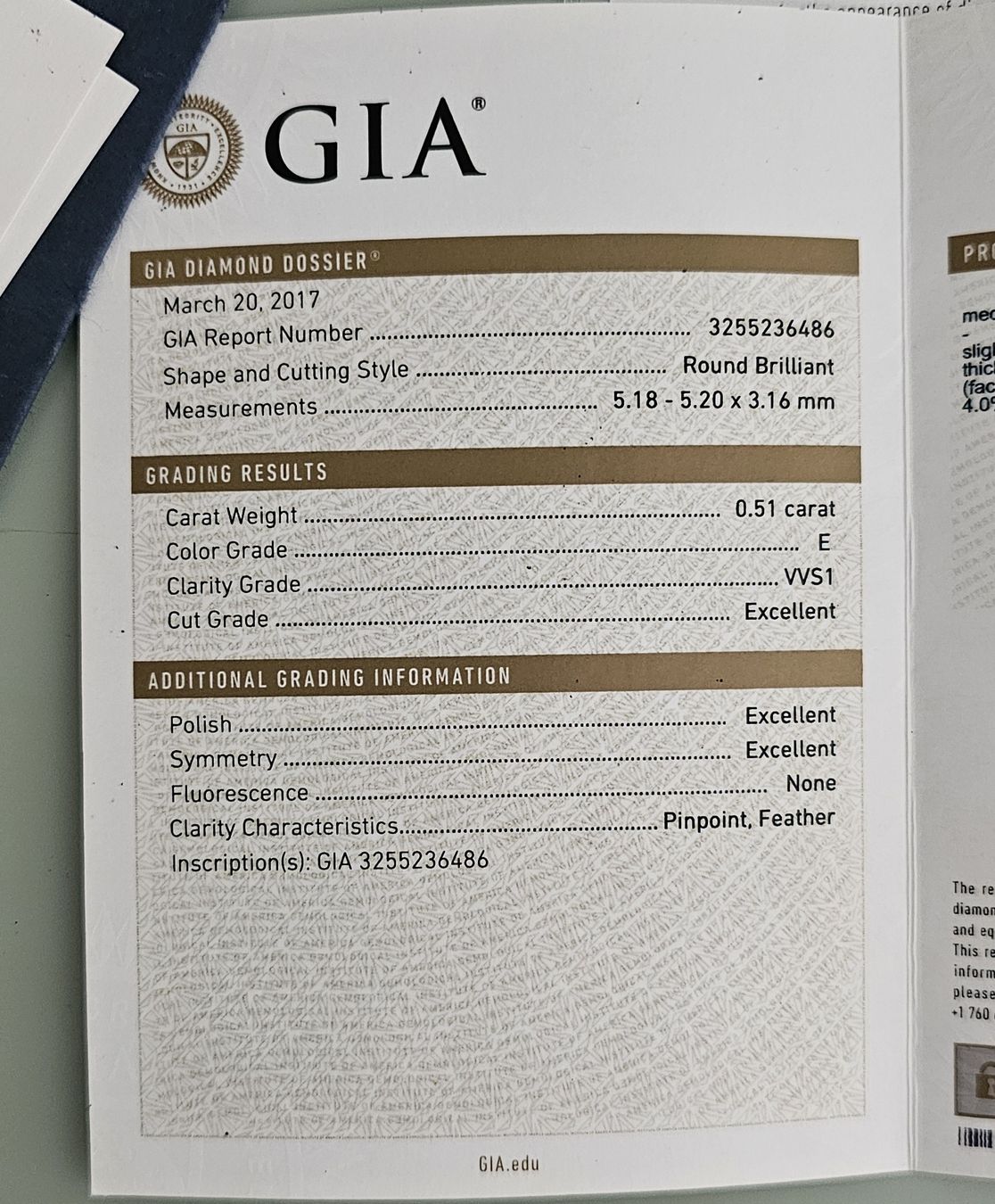 Anelli: GIA-certified solitaire diamond ring in excellent condition – Nuovo (secondo la descrizione) da Lugano venduto da dmt_2d86 2
