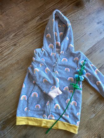Fleece-Longpullover 92 Smile - neuwertig