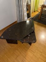 Vintage Naturstein Couchtisch – italienischer Design
