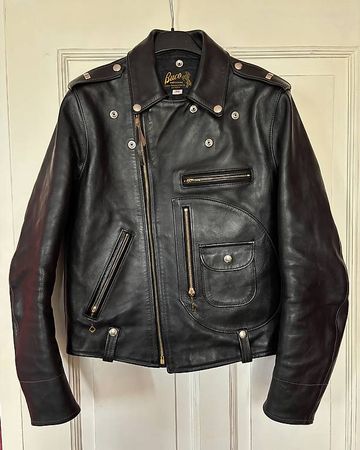The Real McCoy's Buco J-24 T.36 Cuir Shinki Comme Neuve
