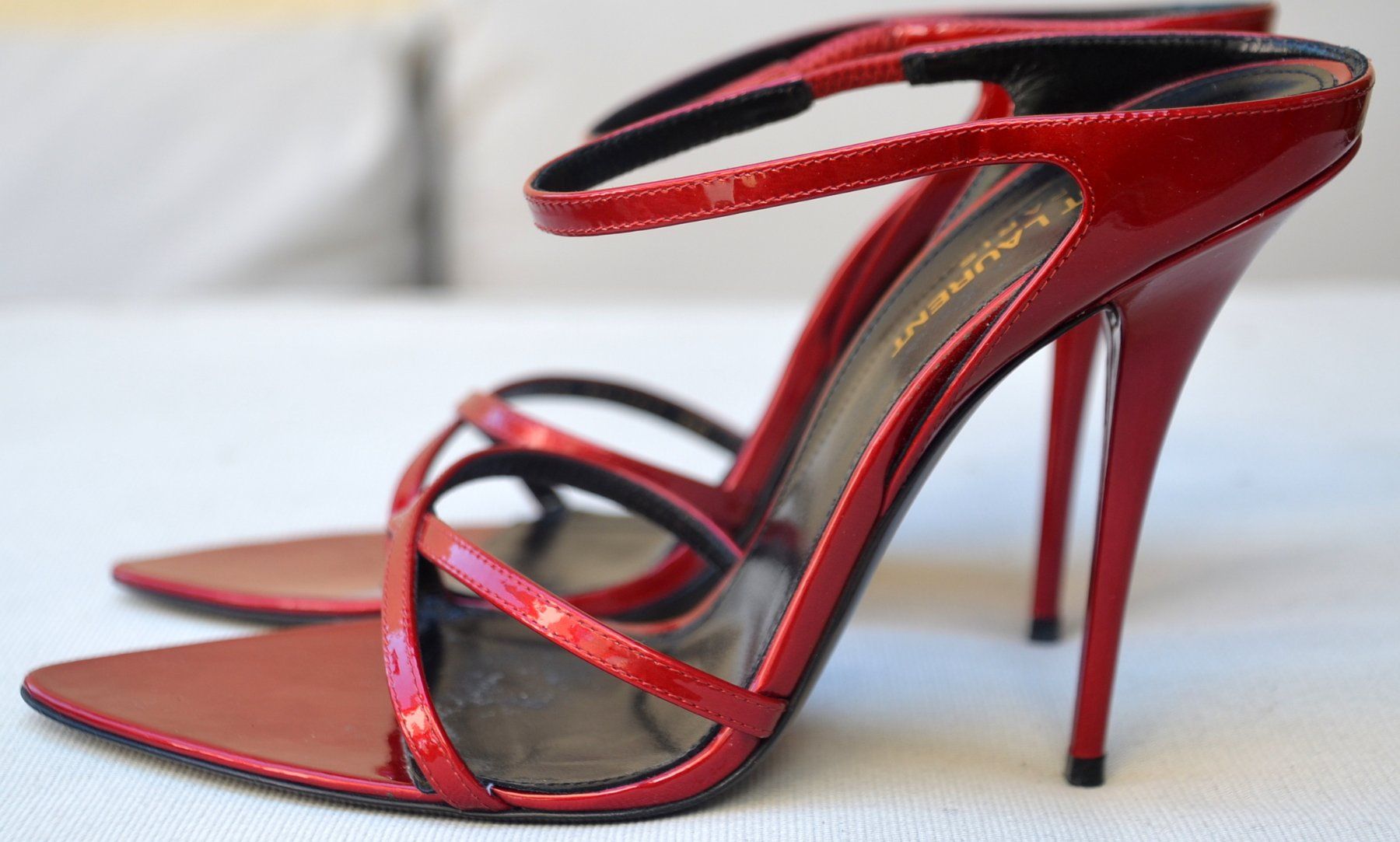 Saint Laurent Damenschuhe: Saint Laurent Sandalen / sandales .38 – Gebraucht aus Collonges von arashee 5