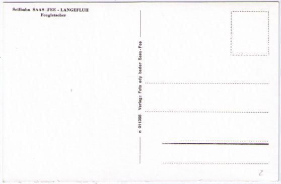 Cartes postales: Saas Fee – D'occasion à Binningen par Mountainrider 1