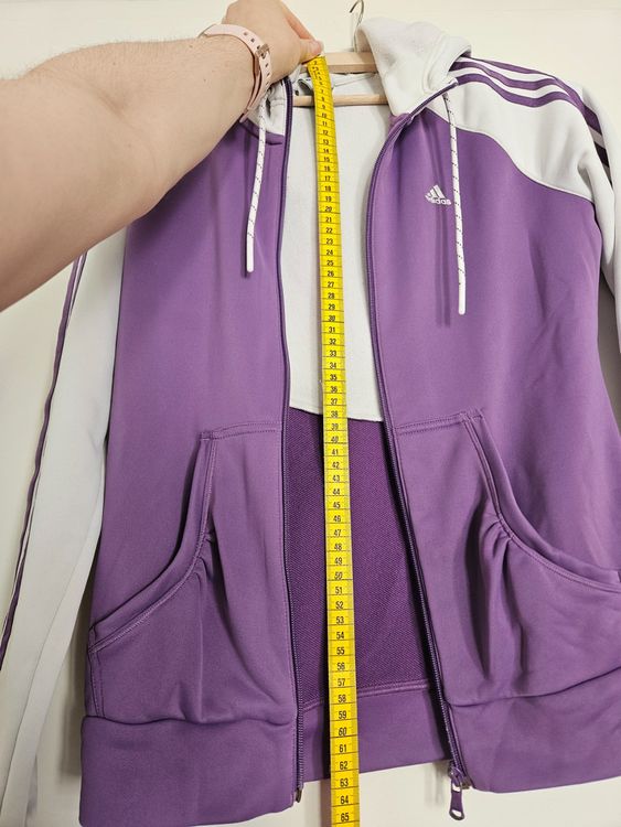 Adidas Giacche: Adidas Jäckchen violett/weiss Gr.38 – Usato da Schaffhausen venduto da sabrina915 1