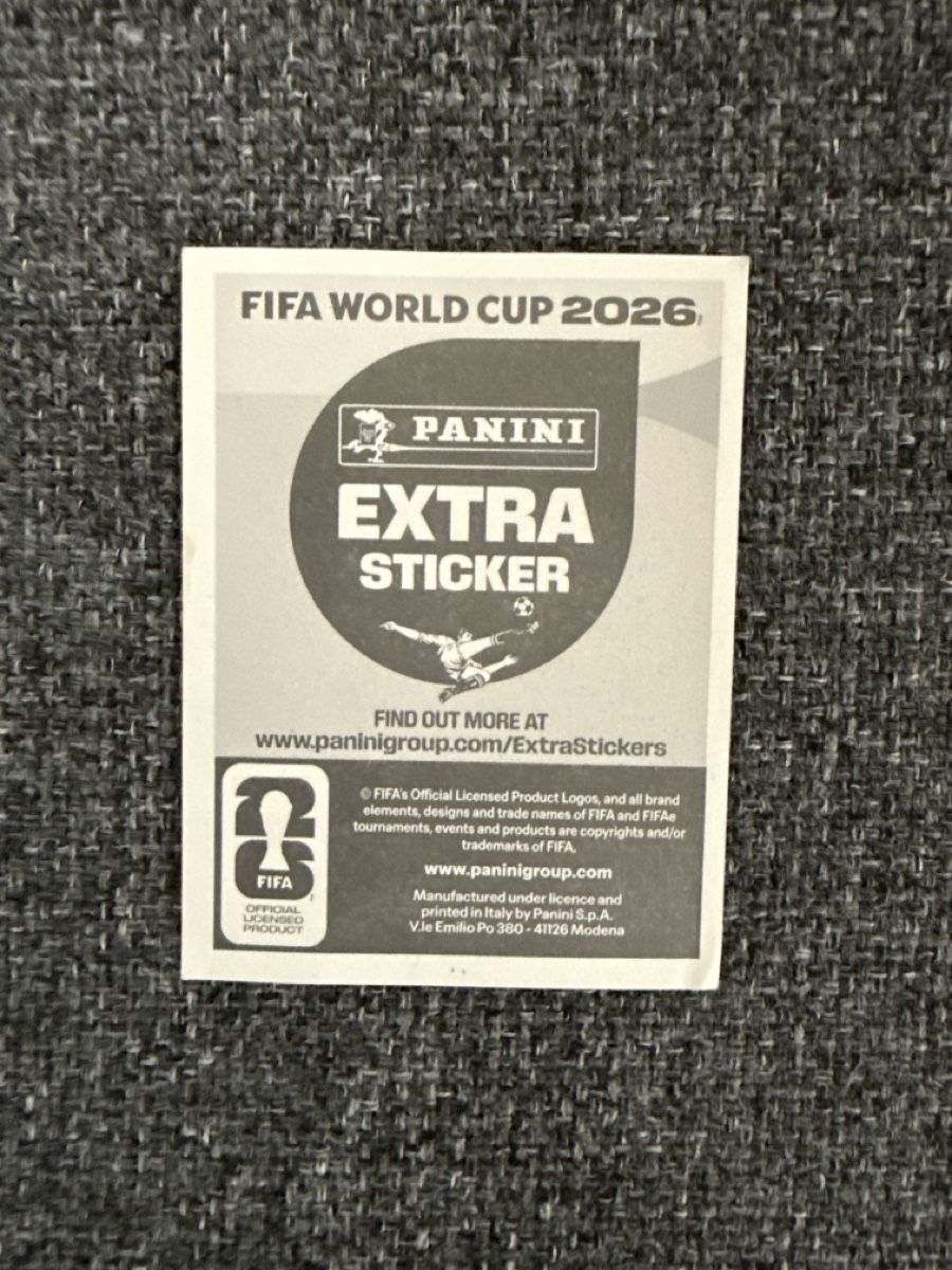 Panini Carte collezionabili: FIFA 2026 Panini LUKA MODRIĆ Extra Sticker Bronze – Nuovo (secondo la descrizione) da Glattbrugg venduto da amitchaudhary82 1