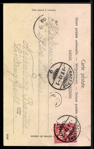Cartoline postali: AK Payerne, Rue de Lausanne – Usato da Berlin venduto da bartko-reher 1