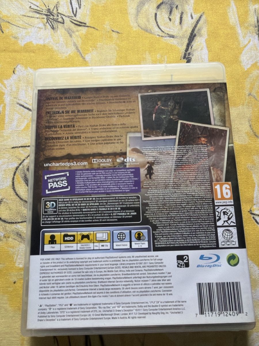 Giochi: Uncharted3 – Usato da Sementina venduto da bru_vpp5 2