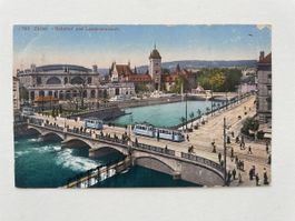 AZürich - Bahnhof und Landesmuseum 1922