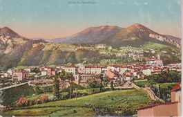 AK Mendrisio - saluti, panorama a colori.