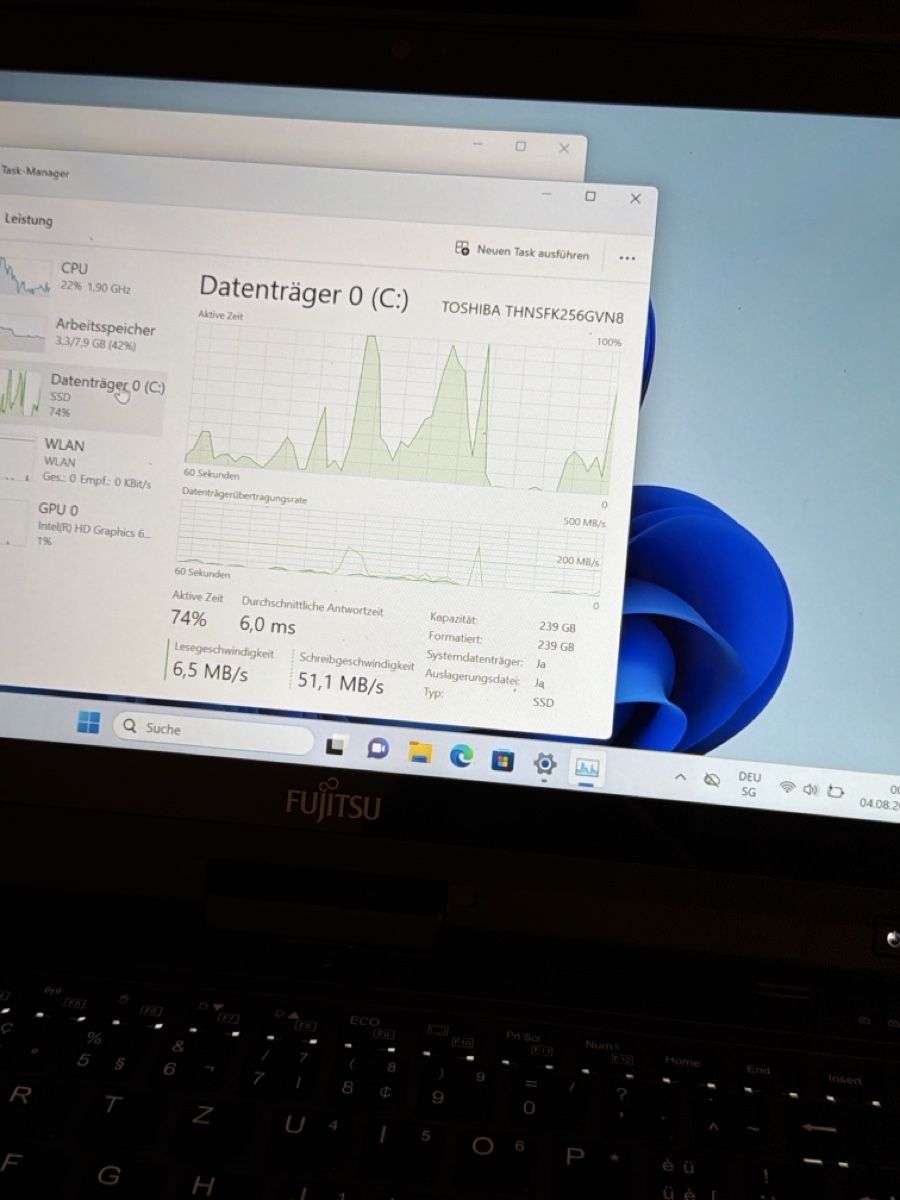 Fujitsu Notebook: Fujitsu Core i7 Laptop – Usato da Dällikon venduto da YOTECH 5