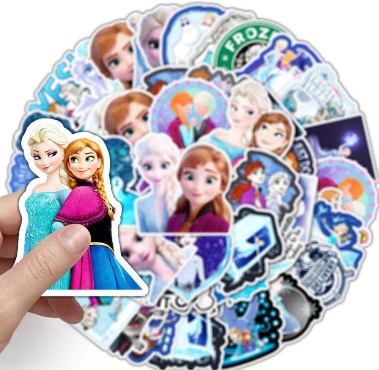 Disney Frozen KINDER Wandaufkleber - Elsa - Vinyl Aufkleber Wandbild Transfer