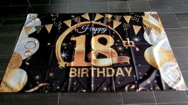 Deko zum 18. Geburtstag