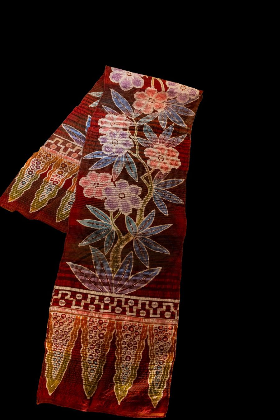 Tessuti:  Batik Tulis auf strukturierter Seide – Nuovo (secondo la descrizione) da Romanshorn venduto da ras_b6lp 1