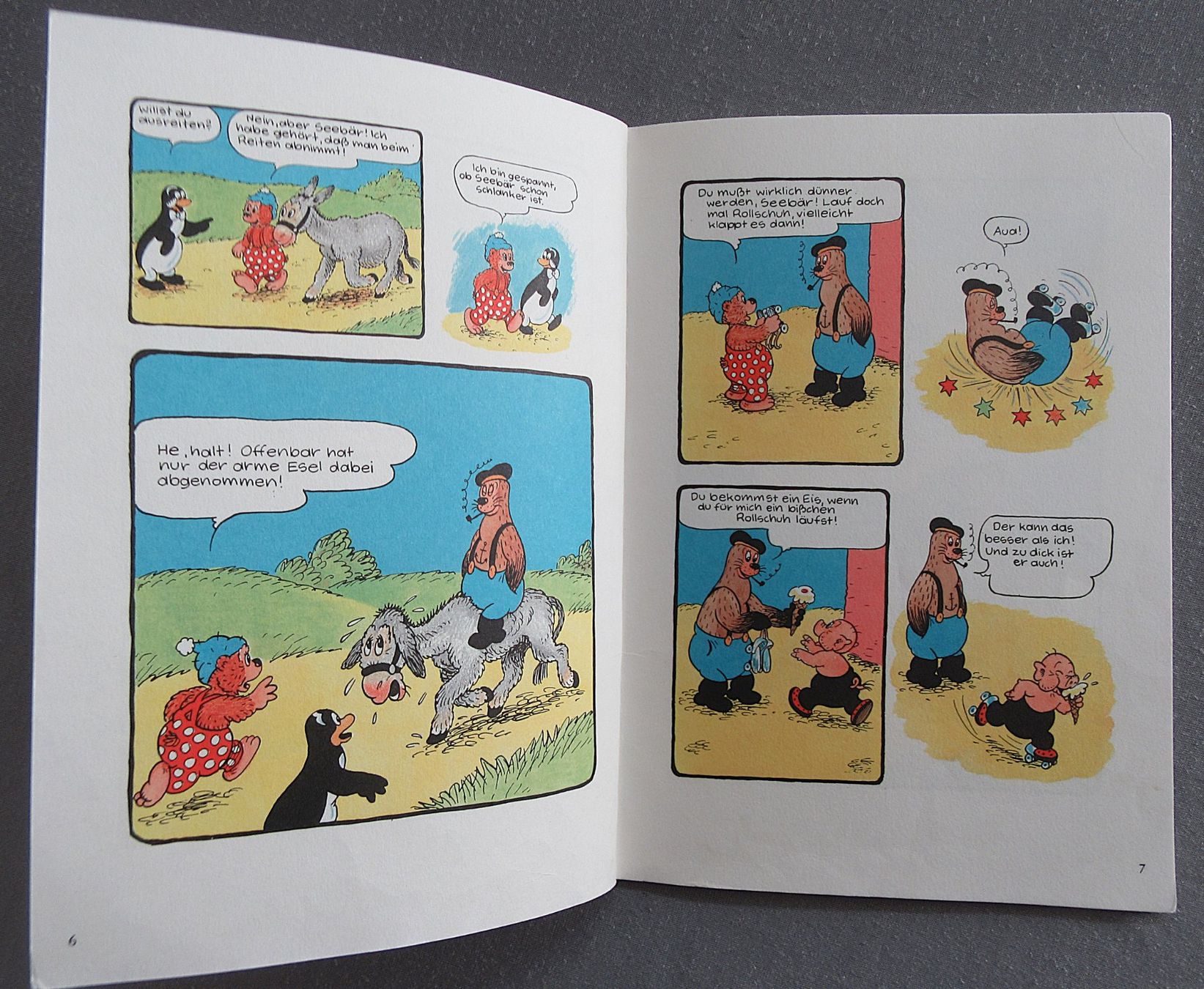 Fumetti: Petzi und die Gespenster - Eine Bildergeschichte – Usato da Auenstein venduto da Padabimbim 4