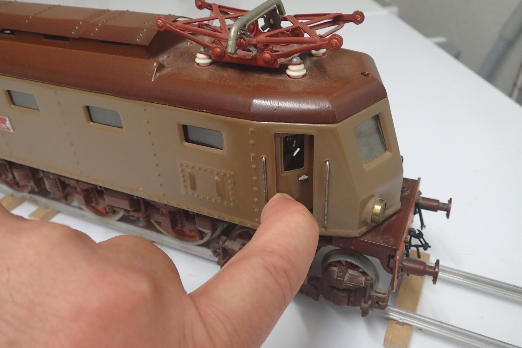 Modellini di ferrovie: Locomotive électrique Elettren FS CC 0428 – Nuovo (secondo la descrizione) da St-Sulpice VD venduto da aviron