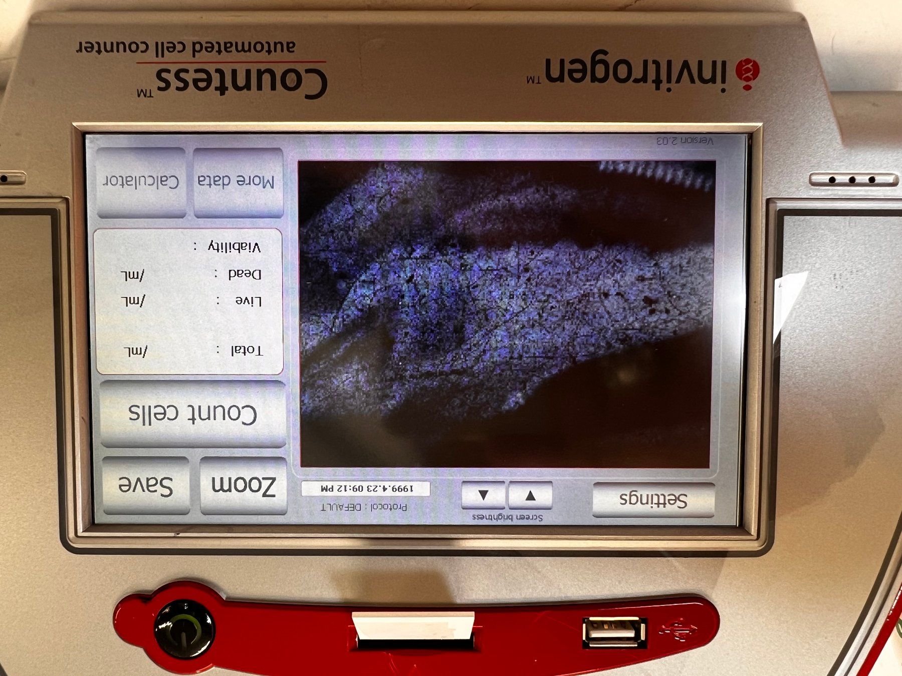 Misurare: Thermo Invitrogen Countess Automated Cell Counter – Usato da Niederdorf venduto da LeptonAG_Labor 7