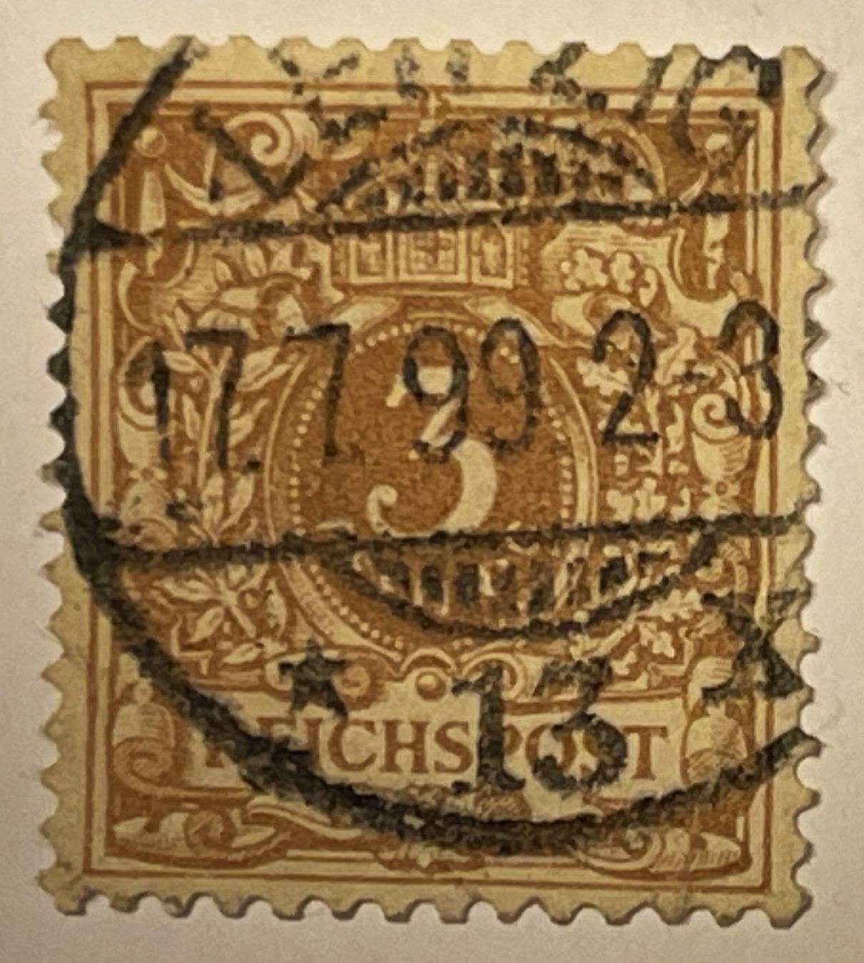 Tous les timbres: Reichspost 3 Pfennig – D'occasion à Oftringen par Vucki