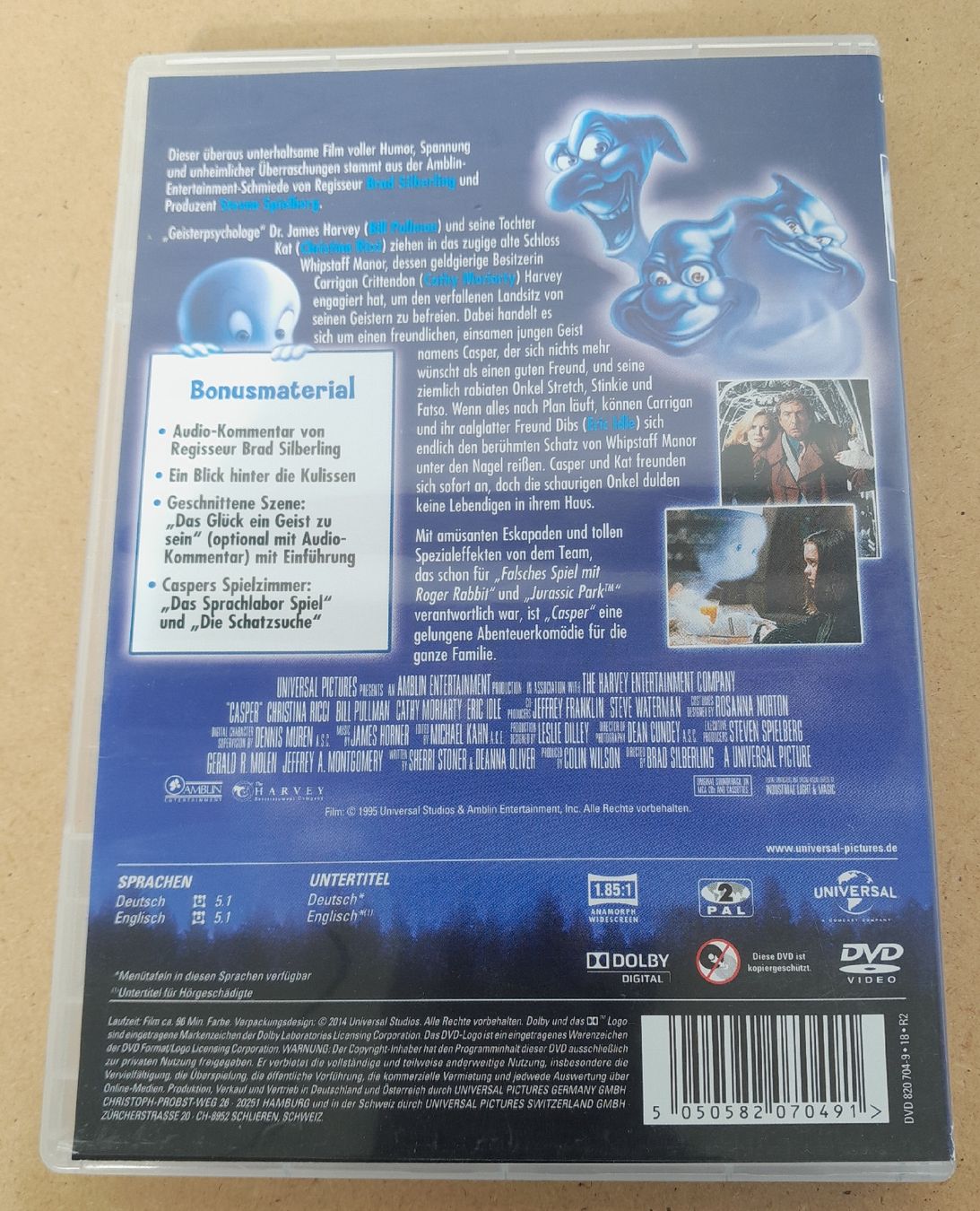 Alle DVDs: Casper – Neu (gemäss Beschreibung) aus Alchenflüh von roh_6xk8 1