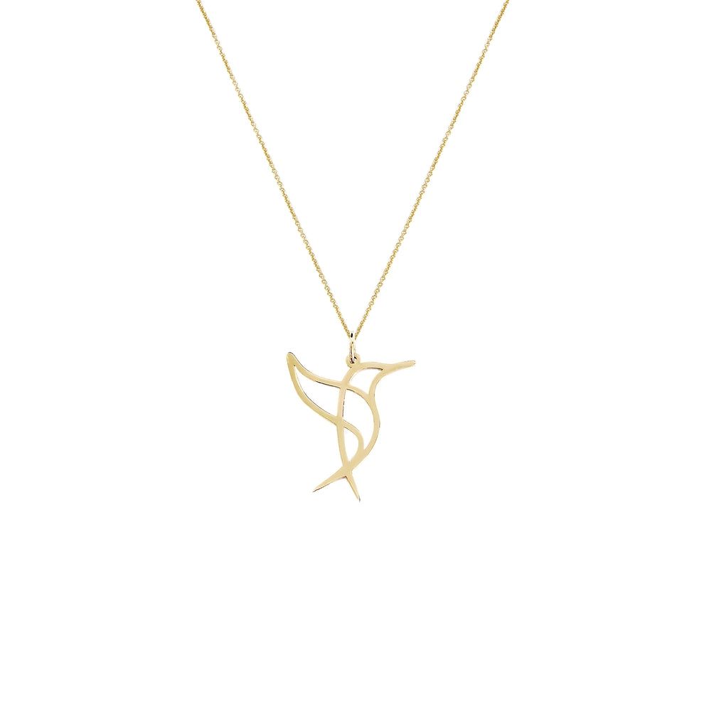 Anhänger: Pendentif colibri or 9 carat – Neu (gemäss Beschreibung) aus Fribourg von marie.fi 2