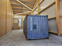 Seecontainer AMFCON 20 Fuss blau gebrauchter Zustand