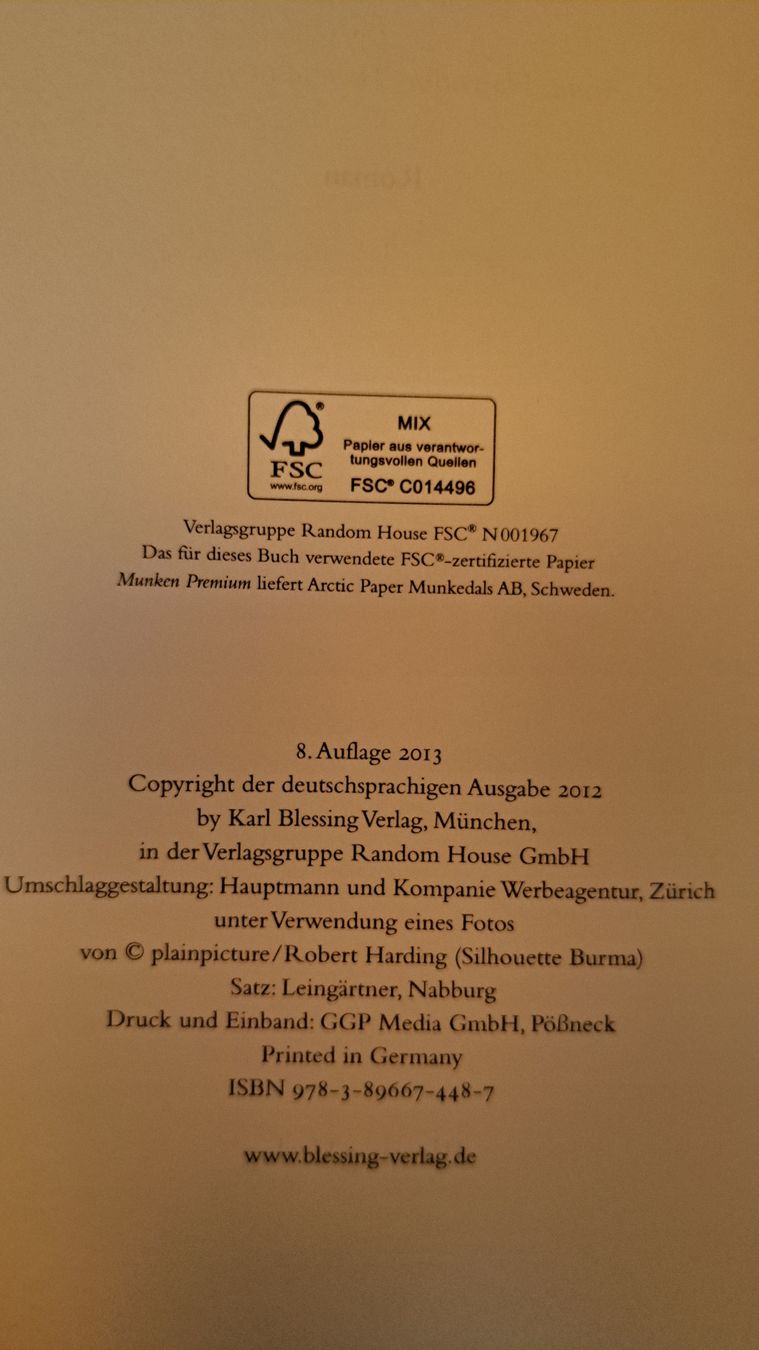 Libri: Herzenseggen von Jan-Philipp Sendker – Usato da Saanen venduto da MountainLove.44 1