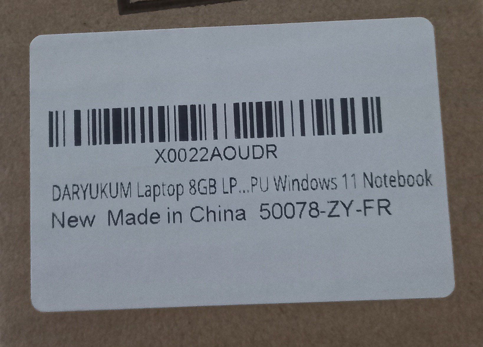 Notebook Windows 11/Linux, modèle XBook-3, 14