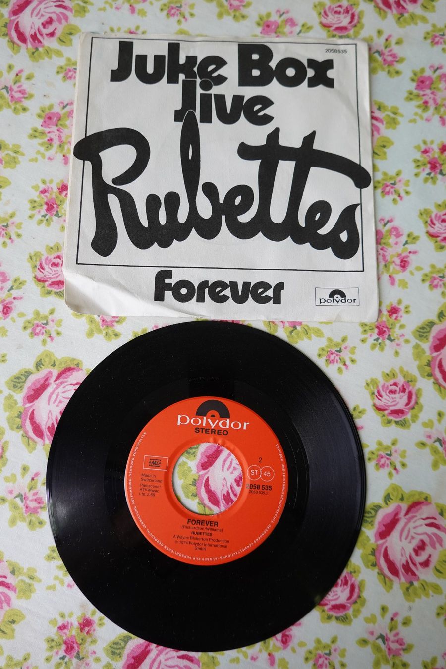 Schallplatten: Juke Box Jive Rubettes Forever -Single Schallplatte Vinyl – Gebraucht aus Jona von JOberg_25 2