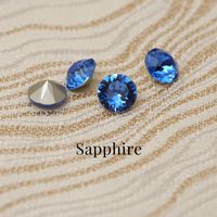 1088 Swarovski, Sapphire, SS24 / 5.3 mm / 5 Stück