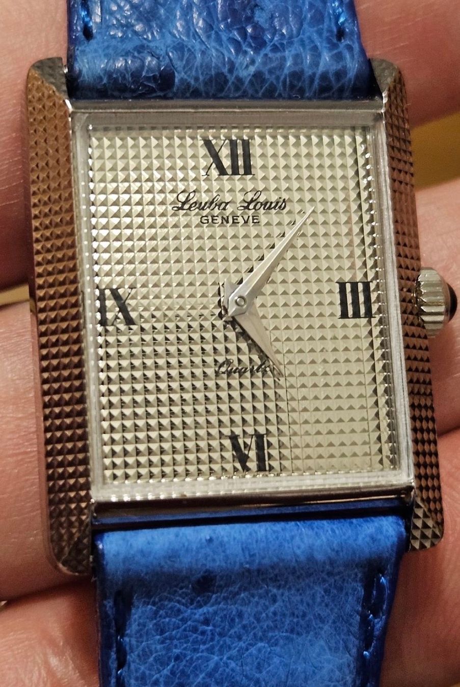 Swiss Uhren: Montre Leuba Louis - Tank - Quartz – Gebraucht aus Neuchâtel von Blek7 1