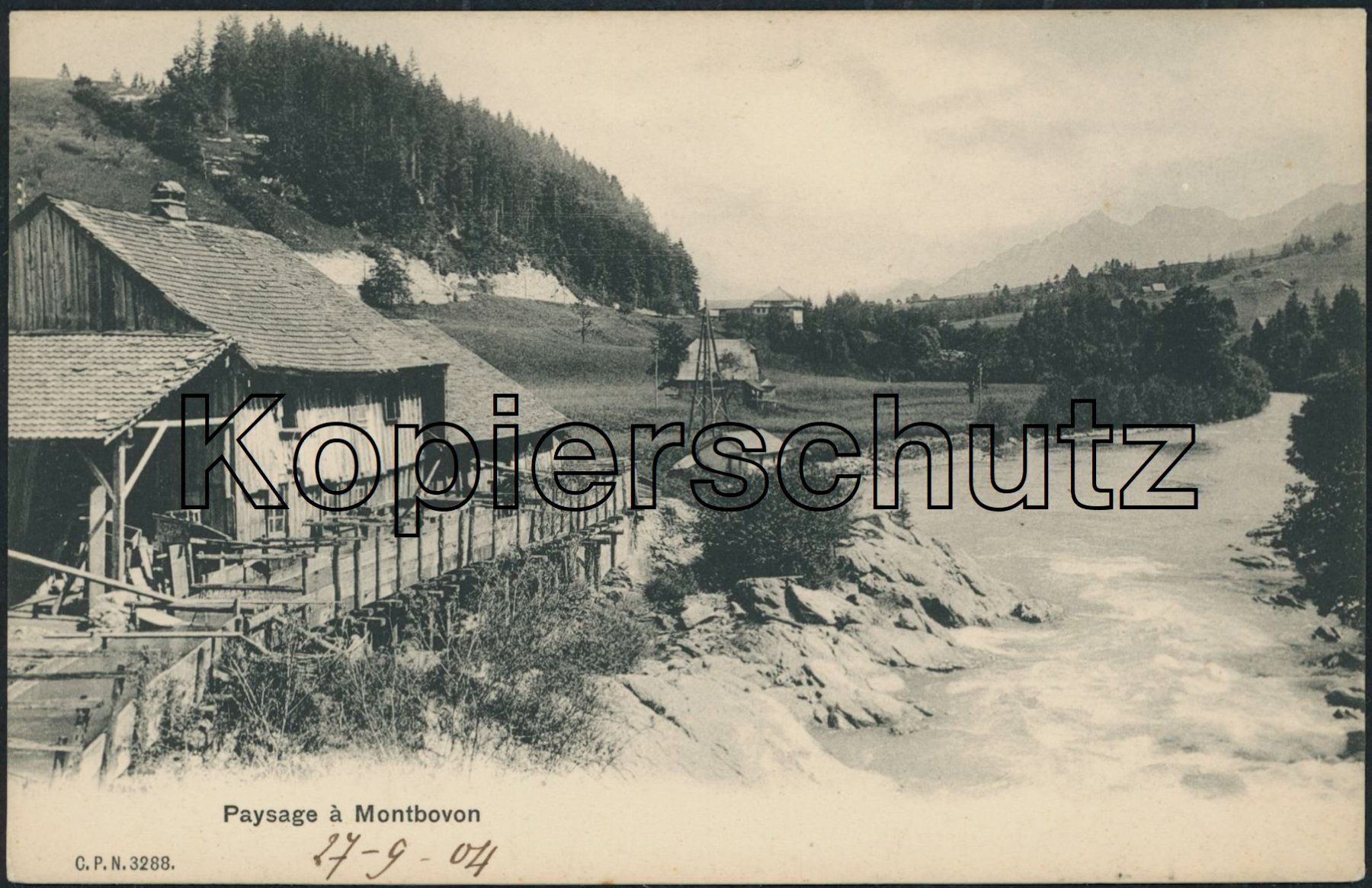 Ansichtskarten: FR Montbovon – Neu (gemäss Beschreibung) aus Schindellegi von leecollect