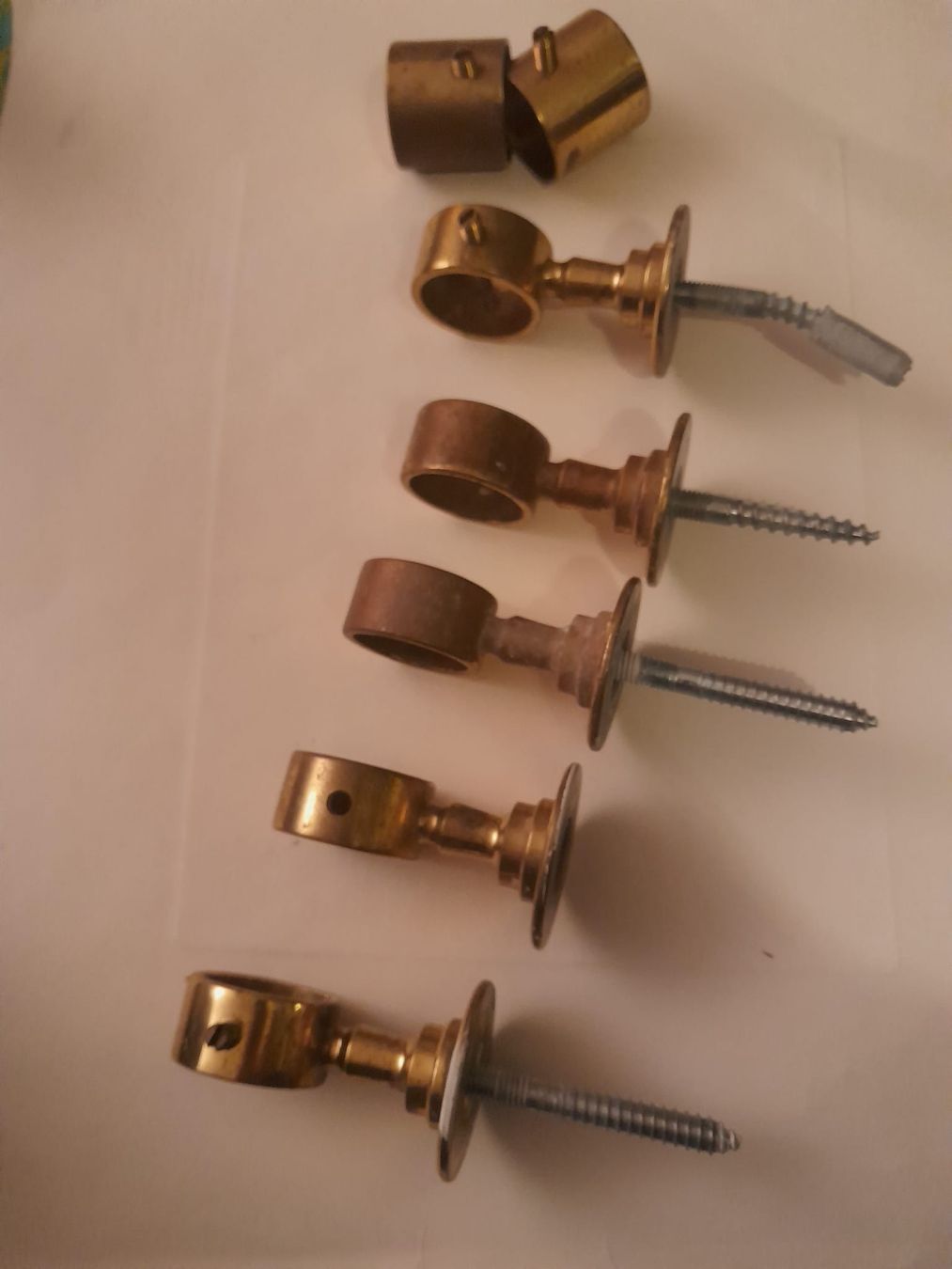 Laufwerke & Adapter: Support per bastone tenda in ottone - Design vintage – Gebraucht aus Carena von gra_yz7p 2