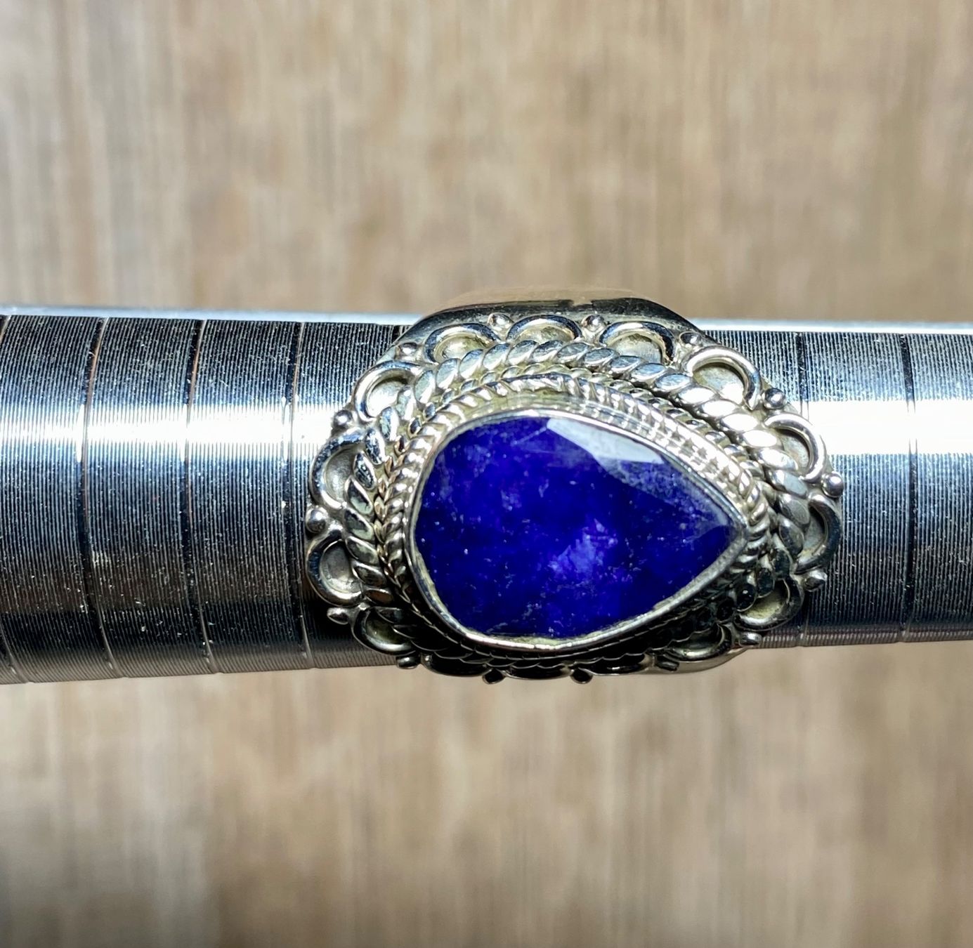 Anelli: Orientalischer Silber 925 Ring mit natürlichem Blauer Saphir – Nuovo e nell'imballaggio originale da Laax venduto da Kiki_Kingdom3 7