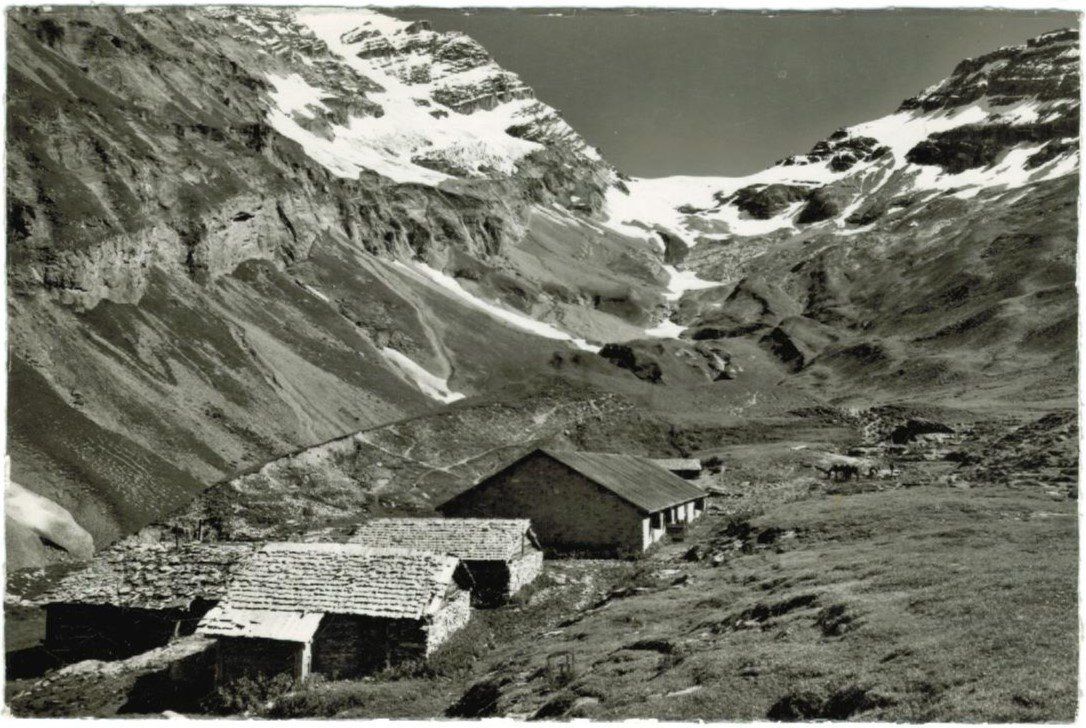 Cartoline postali: AK Leukerbad Fluhalp Dalagletscher – Usato da Zürich venduto da Tolima194