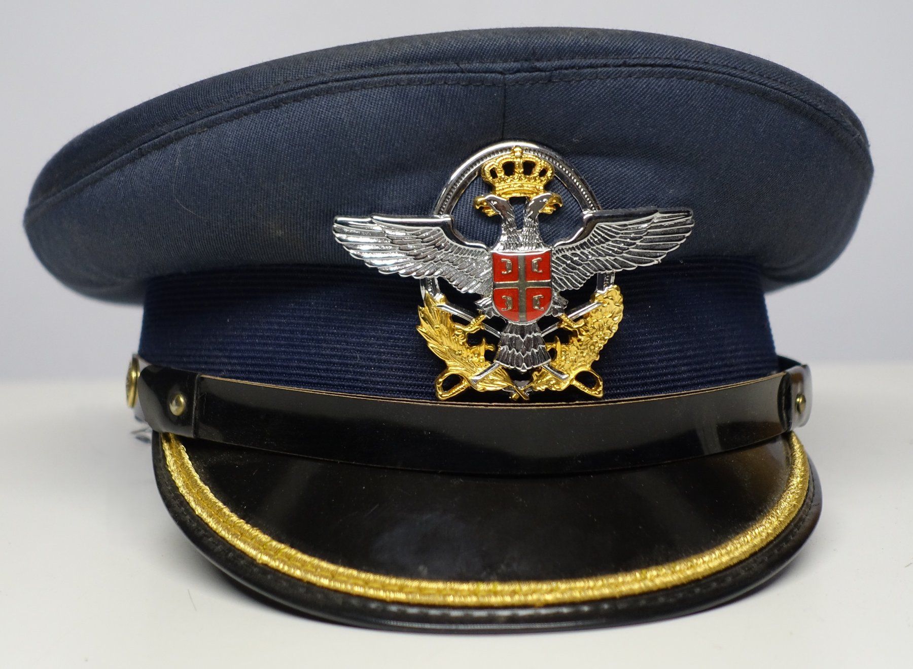 Uniformi: Offizier Schirmmütze  serbische Luftstreitkräfte – Usato da Kappelen venduto da Marmoe 2