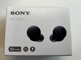 Sony WF-C500 Kopfhörer Schwarz NEU