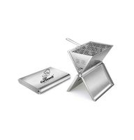 Camping Taschengrill Silver inkl. 2x 1.5kg Grillkohle