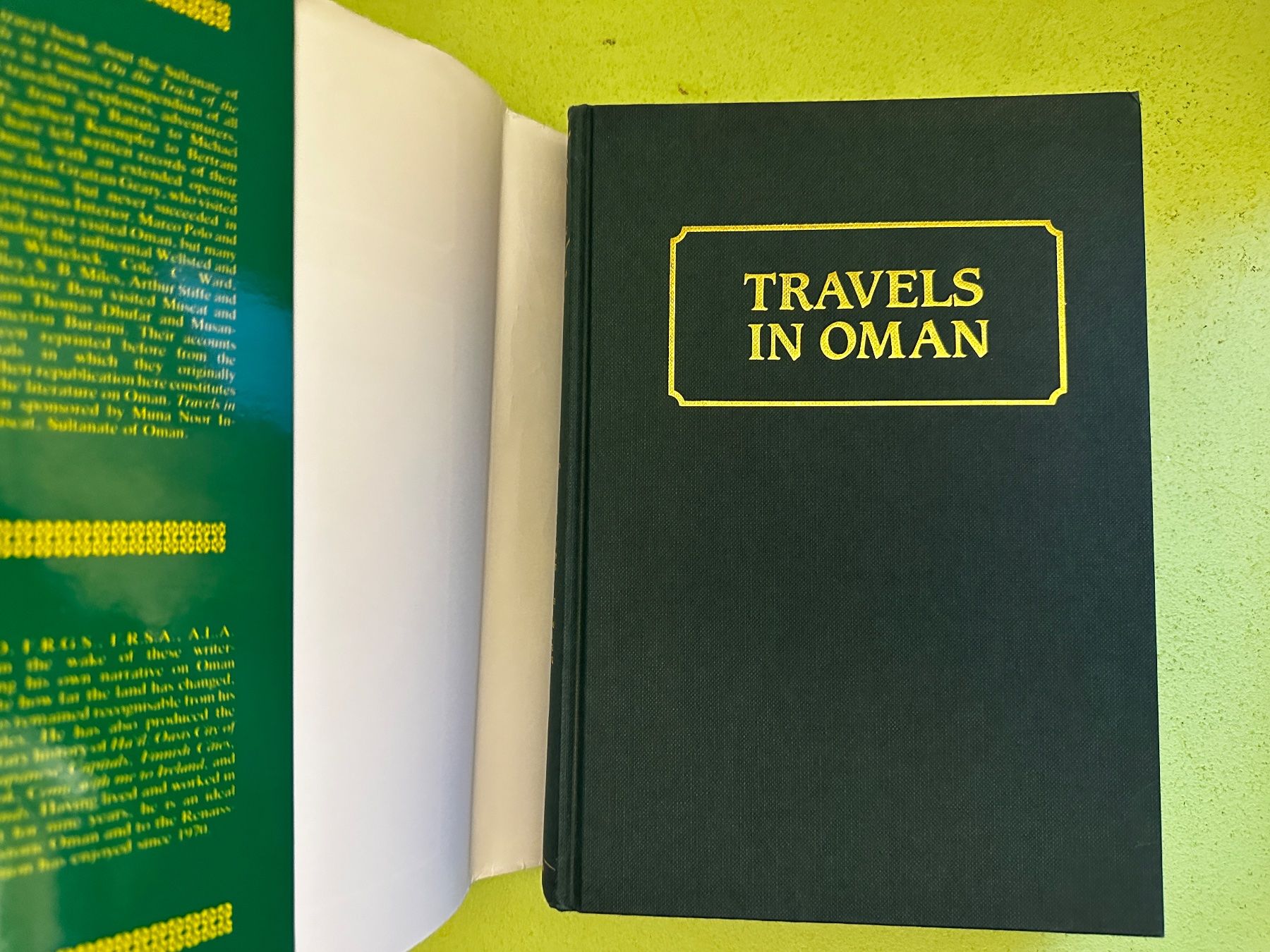 Bücher: P. Ward: Travels in Oman. 1987 – Gebraucht aus Zürich von allp 1