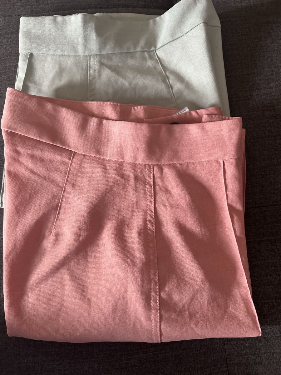 Bershka Pantaloni: Bershka Stoffhose, Grösse 34, Sommerlich. – Usato da Schöfflisdorf venduto da Katrins02