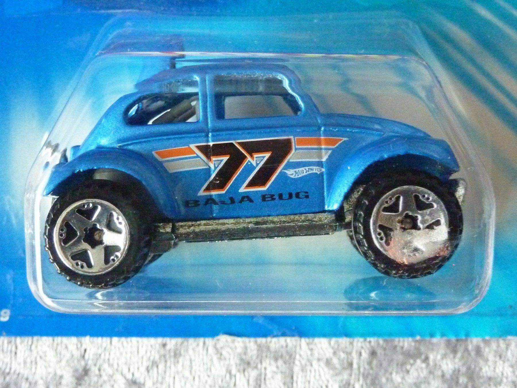 Hot Wheels Modellini d'auto: VW Baja Bug #77 1:64 – Nuovo e nell'imballaggio originale da Dürrenäsch venduto da modellautos4you 2