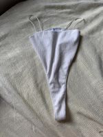 Bershka Body weiss hoch geschnitten XS
