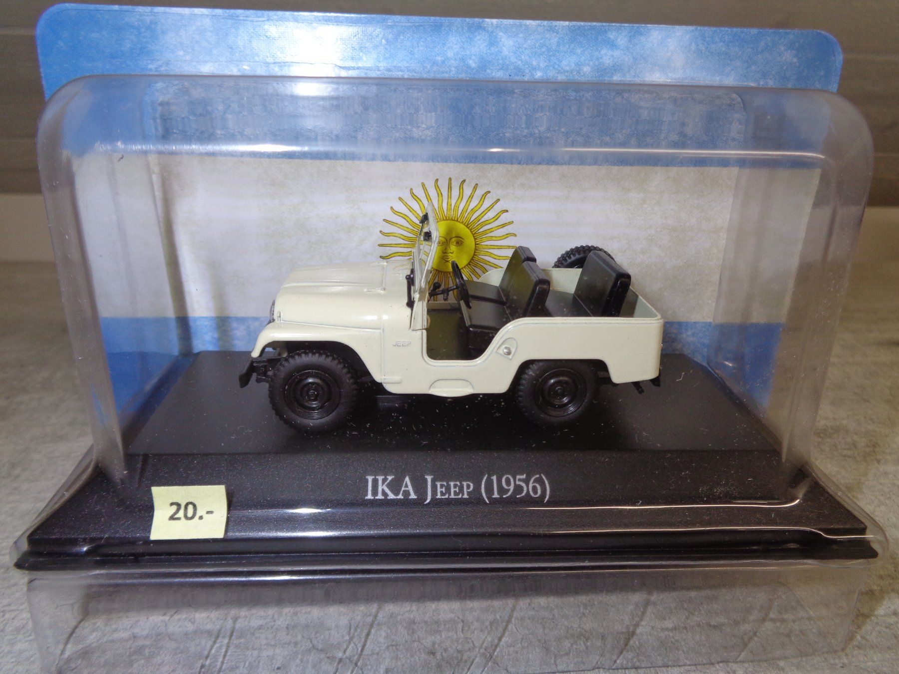 Jeep Modellautos: Salvat 1:43 IKA Jeep 1956 – Neu (gemäss Beschreibung) aus Reconvilier von  1