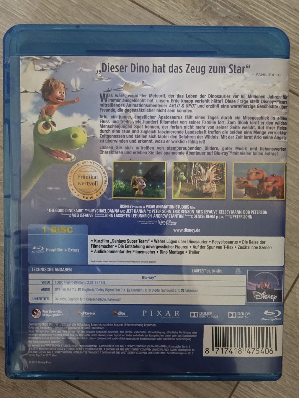Tutti i DVDs: Arlo & Spot Blu-ray – Nuovo (secondo la descrizione) da Wigoltingen venduto da Zuckerfee84 1