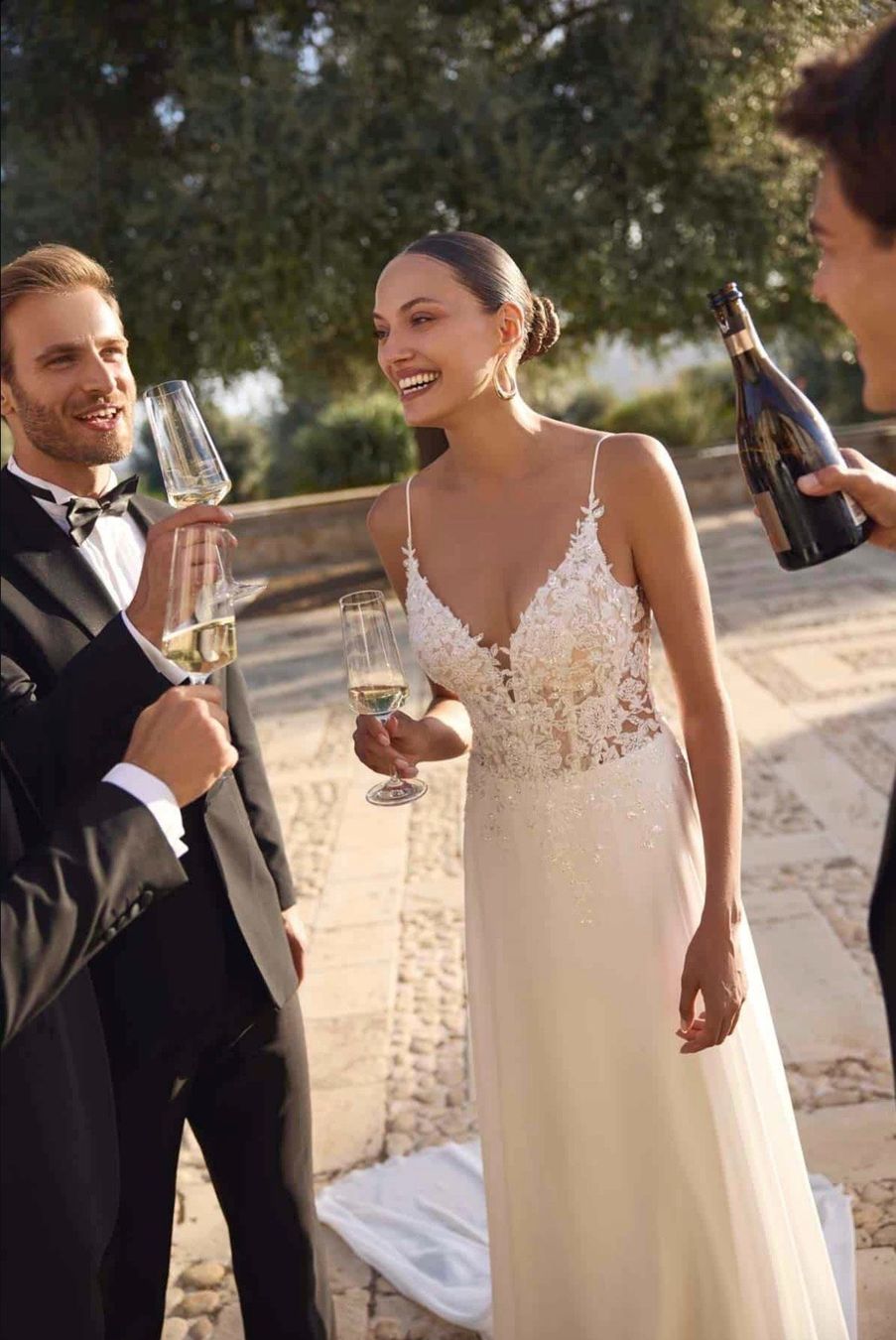 Vestiti: Secondhand Brautkleid Modeca "Grand", Grösse 34-36 – Usato da Brunnen venduto da Herzig-Brautmode 1