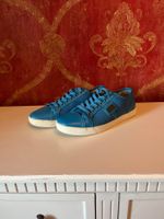Dolce & Gabbana en daim et cuir bleu
