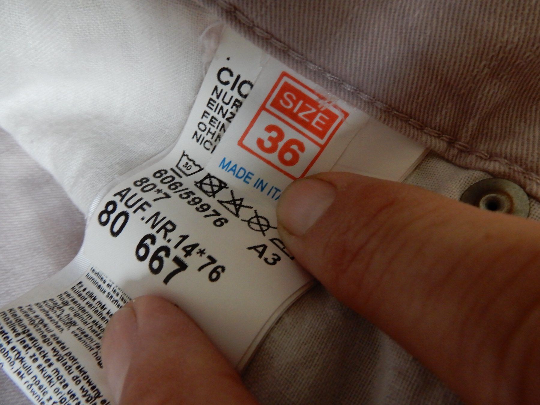 Angels Jeans: Sommer Jeans, hellrosa, Grösse 36, regular, Top Zustand – Neu (gemäss Beschreibung) aus Erstfeld von Mario_boe0 6