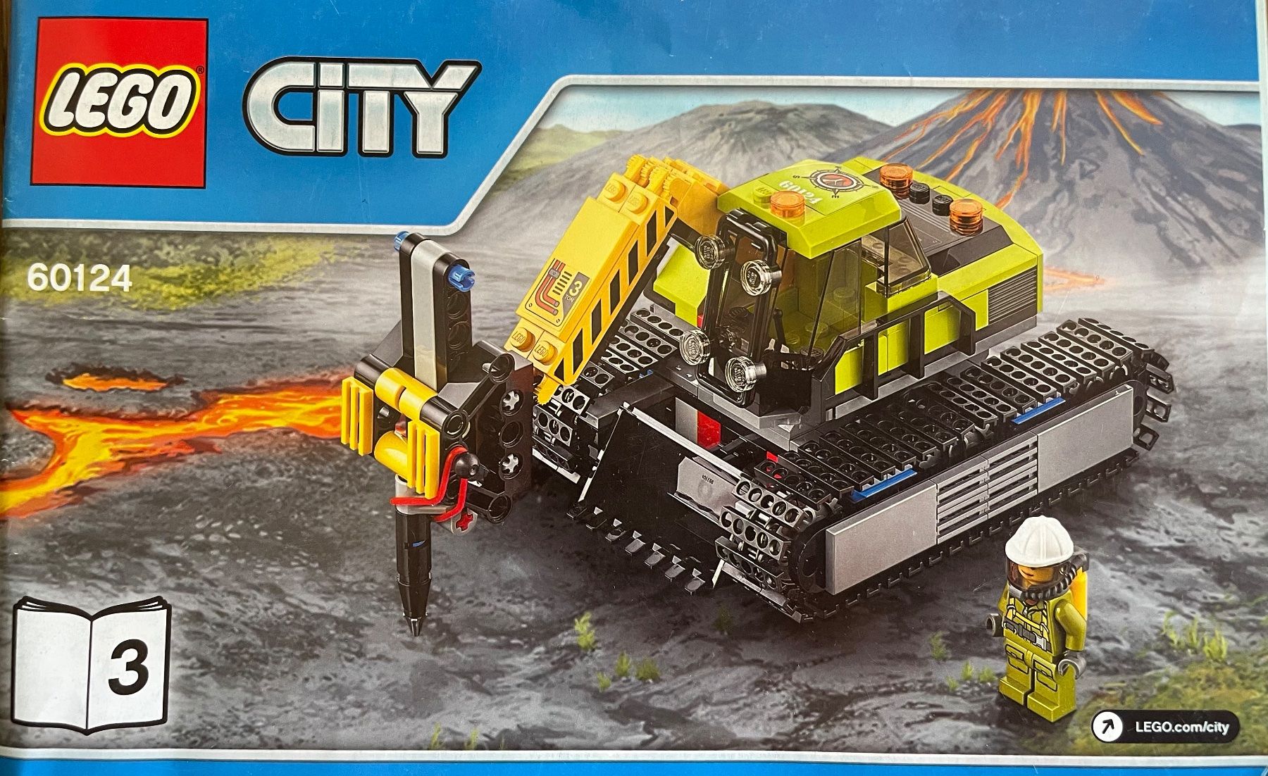 Lego Baukästen: Lego 60124 La base d'exploration du volcan – Gebraucht aus Satigny von gislerl 7