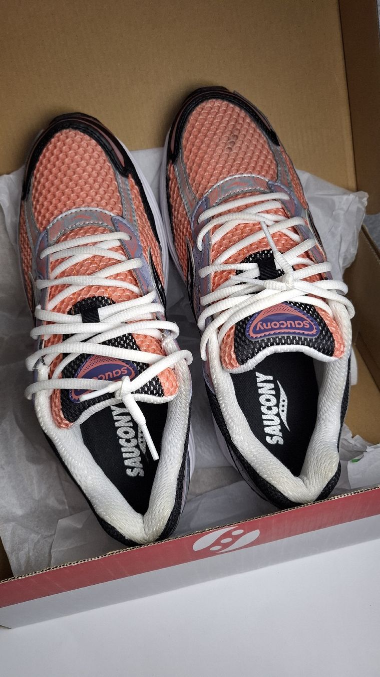 Saucony Scarpe da uomo:  Saucony Omni 9 rose violette  – Nuovo e nell'imballaggio originale da Le Landeron venduto da rue_k9kg 5