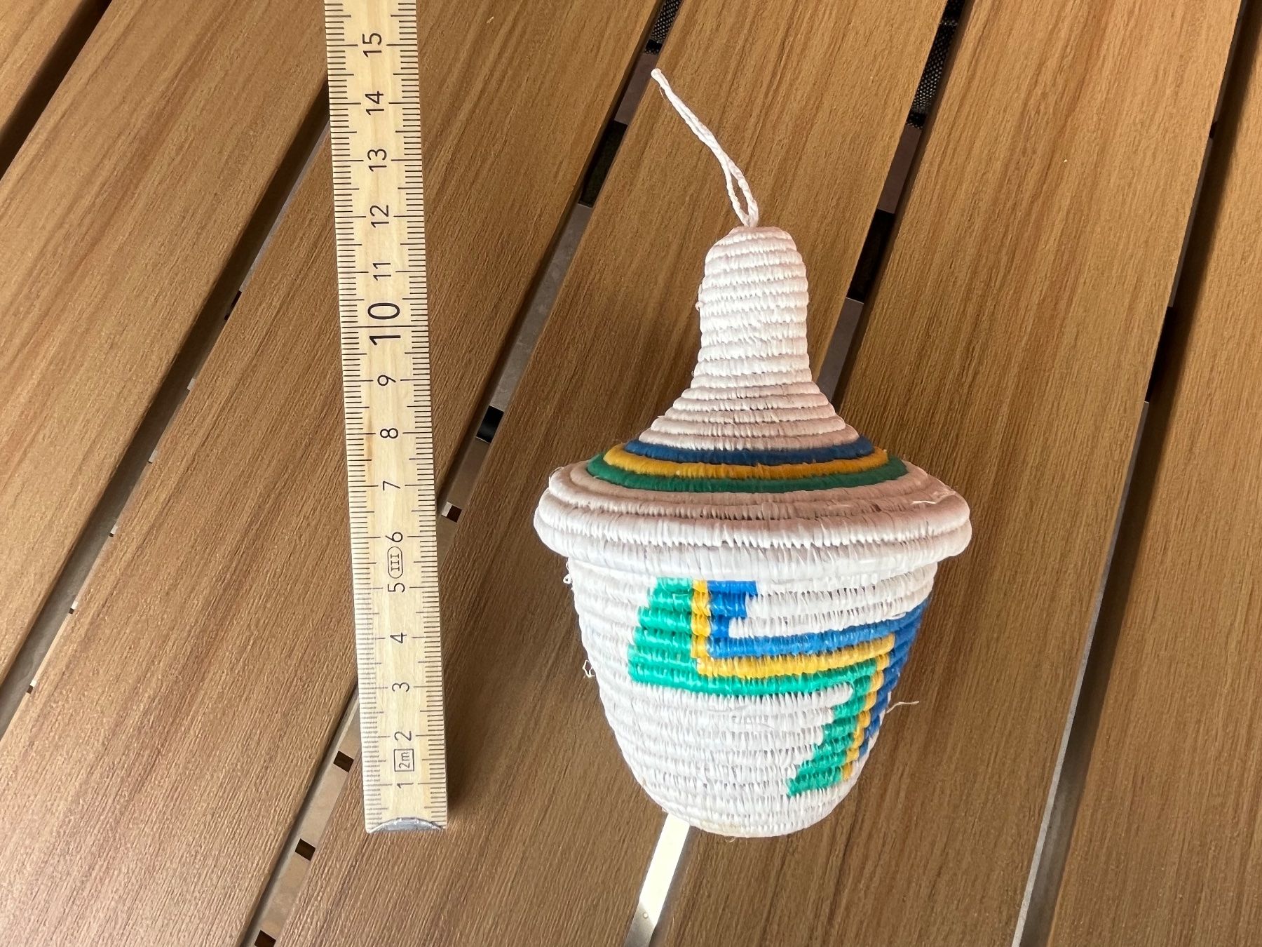 Tutte le decorazioni: Geflochtenes Körbchen mit Deckel – Usato da Aarau Rohr venduto da freakzarinstocks 3