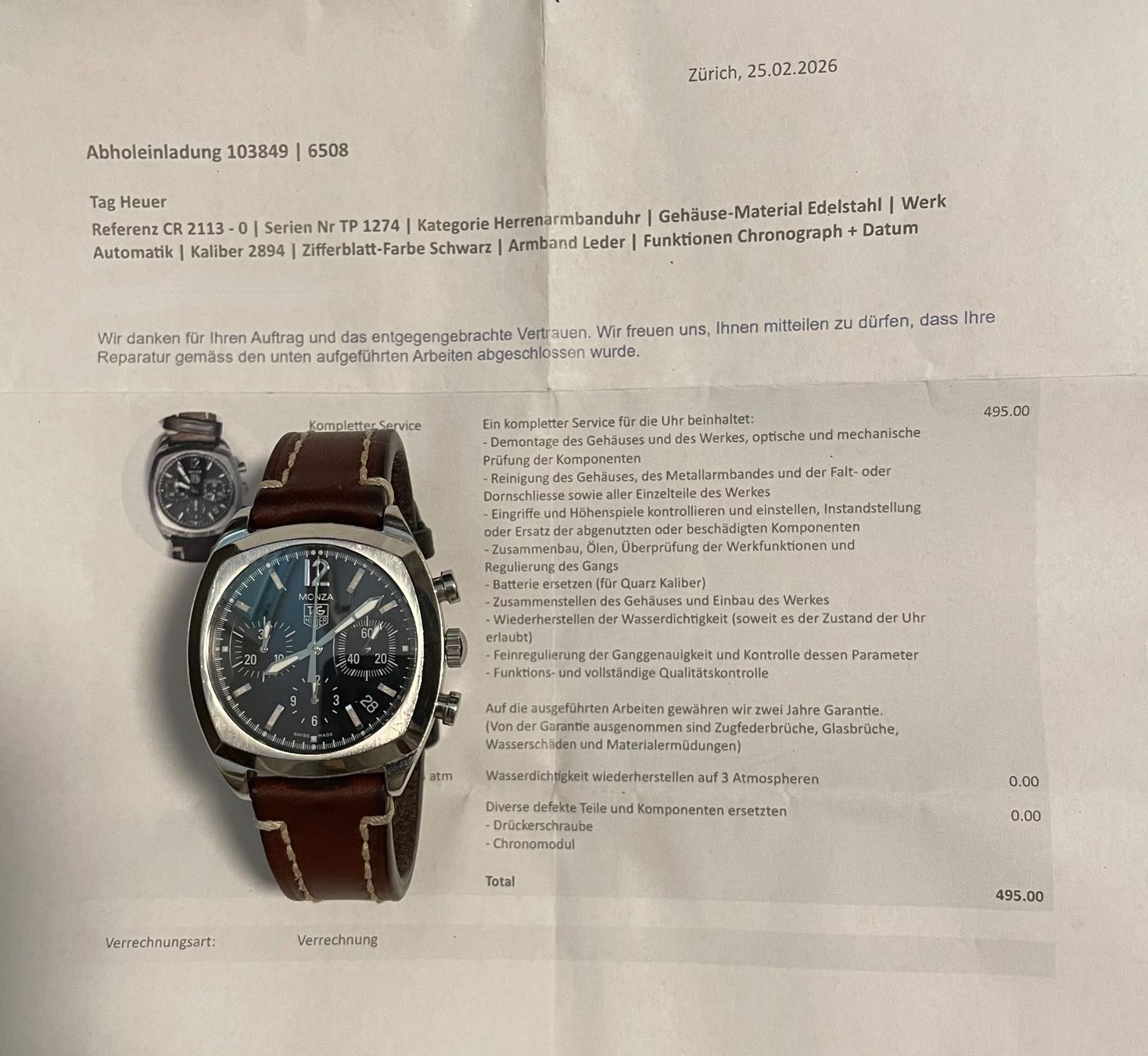 Tag Heuer Orologi: TAG HEUER Monza Chronograph Automatik – Usato da Gränichen venduto da san_dfj9 2