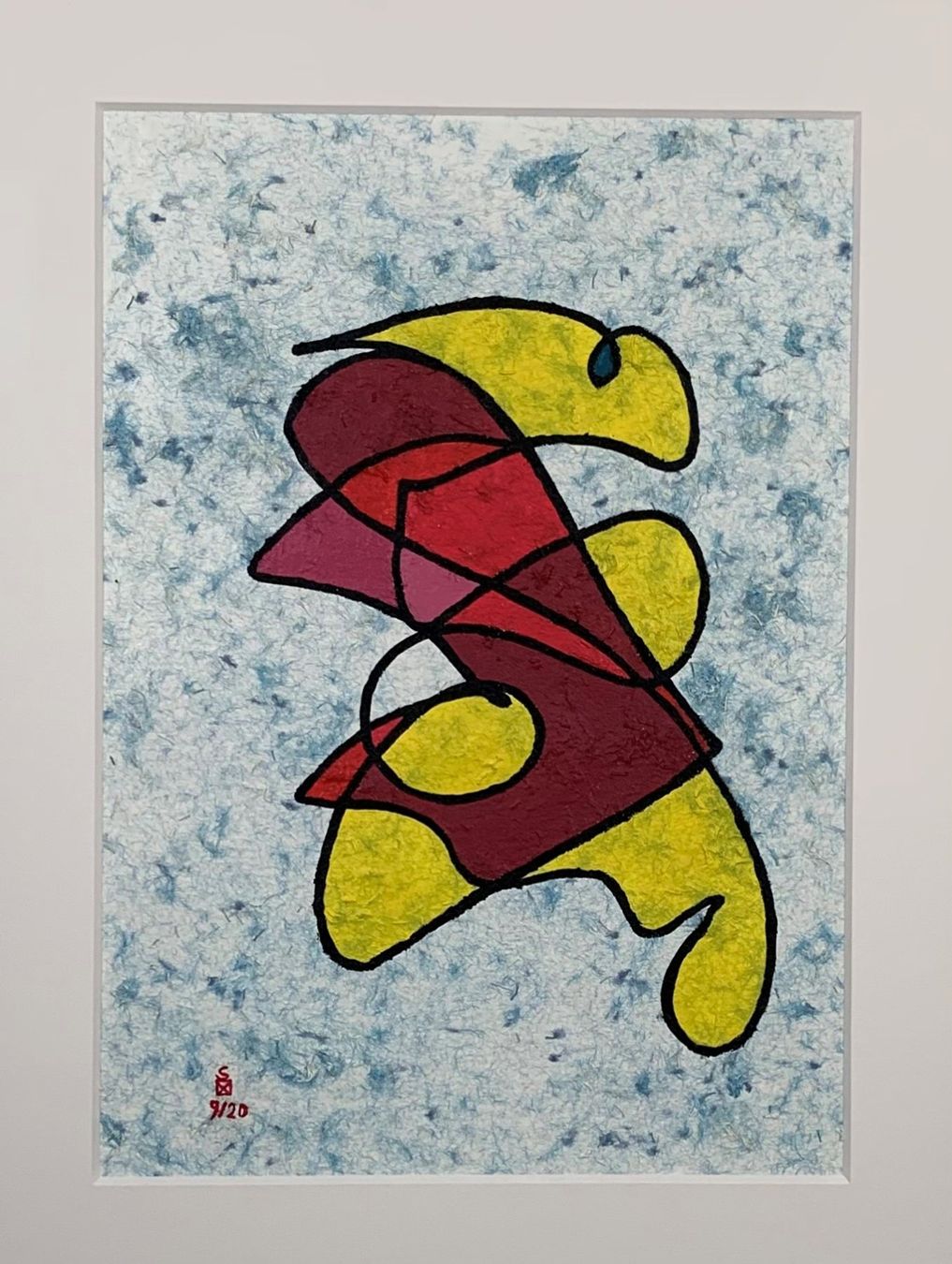 Dipinti: Original Schweizer Kunst: Die Tanzende – Usato da Basel venduto da EsZed 1